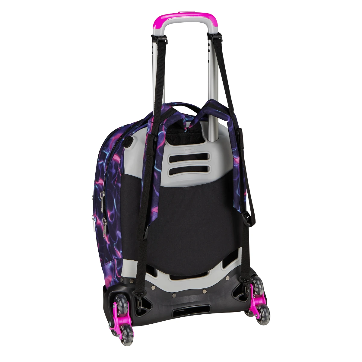 Trolley SEVEN Separabile 8 RUOTE DETACH - EXTRA GRANDE - Electricvibe Girl - immagine 6