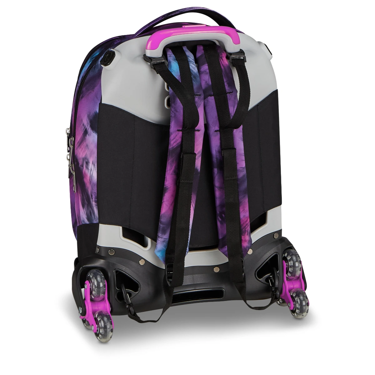 Trolley SEVEN Separabile 8 RUOTE DETACH - EXTRA GRANDE - Pink Fusion - immagine 7
